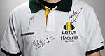 Contest: A Lotus polo shirt signed by Lotus Racing Team