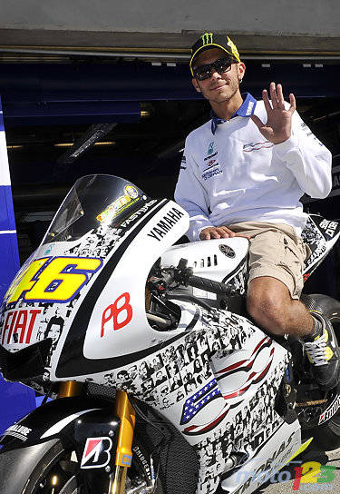 New look for Fiat-Yamaha MotoGP bikes at US Moto Grand Prix this
