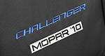 Première photos de la nouvelle Dodge Mopar Challenger en édition spéciale