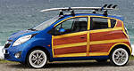 Chevrolet goes Vintage with the Spark Woody art car
