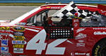 NASCAR: Juan Pablo Montoya makes return to Victory Lane