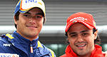 F1: Felipe Massa et Nelson Piquet Junior ne se parlent plus