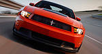 La Ford Mustang Boss revient à la charge pour 2012