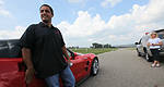 Juan Pablo Montoya Visits The Milford Proving Grounds