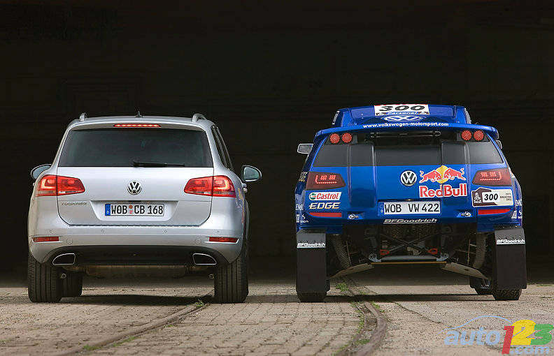 Volkswagen has unveiled its new Dakar challenger, the Race Touareg