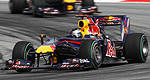 F1: Red Bull va souffrir lors des deux prochaines courses