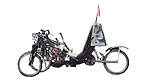 Ishikawa Hybrid-Electric Titanium Recumbent Tricycle