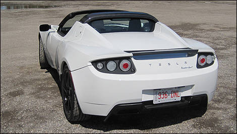 Tesla roadster sport 2011