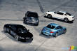 2011 Porsche 911 turbo, 2010 Audi R8 5.2 FSI quattro, 2011 Ford Shelby GT500, 2010 Chevrolet Corvette ZR1