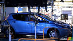 Production of Nissan LEAF begins in Japan