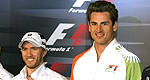F1: Nick Heidfeld vise Renault tandis que Adrian Sutil va rester chez Force India