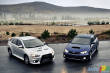 2010 Mitsubishi Lancer Evolution, 2011 Subaru Impreza WRX STI 4-door