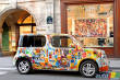 La mode des � Art Car � rattrape la Nissan Cube!
