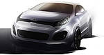 Kia releases first sketches of 2012 Rio