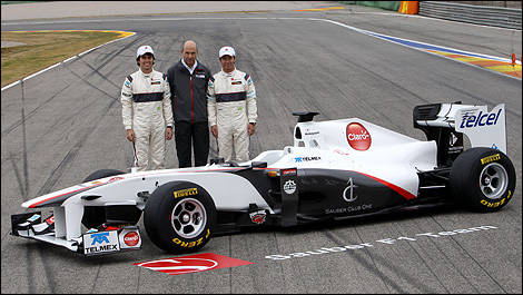 F1: Launch of the Sauber C30 (+photos) | Car News | Auto123
