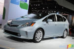 D�troit 2011 : La Toyota Prius v en images