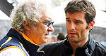 F1: Flavio Briatore pense que Mark Webber n'aurait jamais dû parler de sa blessure