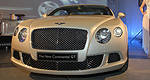 Dévoilement somptueux de la Bentley Continental GT 2012 à Montréal!