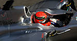 F1: Michael Schumacher satisfait des progrès de la Mercedes W02 (+photos)