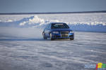 Nokian �tablit un nouveau record de vitesse sur glace avec une Audi RS6