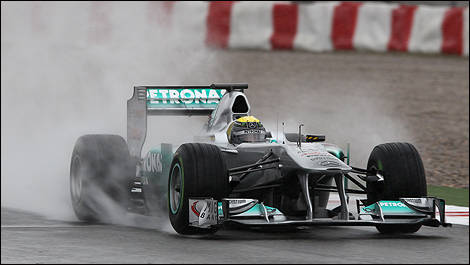 F1 Nico Rosberg Leads Final Pre Season Test Day Photos Car News Auto123