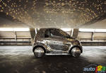 Une smart fortwo �lectrique � la sauce Studio 54