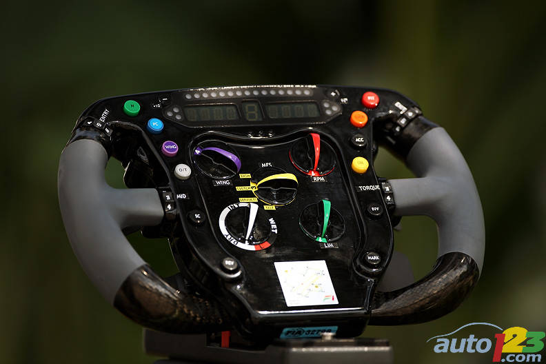 F1 Photo Gallery Of The Steering Wheels Of The Formula 1 Cars Car News Auto123