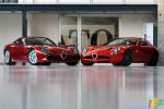 Zagato c�l�bre les 100 ans d'histoire d'Alfa Romeo avec les TZ3 Corsa et Stradale