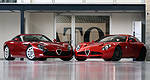 Zagato célèbre les 100 ans d'histoire d'Alfa Romeo avec les TZ3 Corsa et Stradale