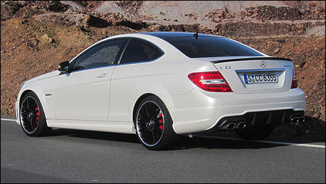 12 Mercedes Benz C 63 Amg Coupe First Impressions Editor S Review Car Reviews Auto123