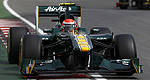 F1: Team Lotus confirme une entente technique avec Williams F1