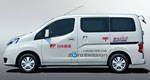 Nissan begins global testing on NV200 electric vehicle