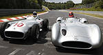 Michael Schumacher and Nico Rosberg take to the Nordschleife in Mercedes W 196 (+photos)
