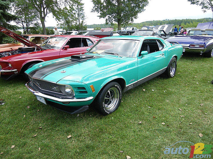 Ford Mustang Mach1 1970 Grabber Green (Photo: Sylvain Champagne/Auto123.com)