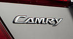 Aperçu de la Toyota Camry 2012, prise deux
