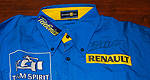 Jacques Villeneuve signed Renault crew shirt to raise money for Make-a-Wish