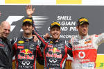 F1: Album photos du succ�s de Sebastian Vettel en Belgique