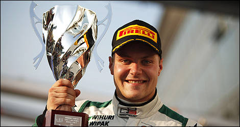 Valtteri Bottas, 2011 GP3 champion, (Photo: GP3 series)