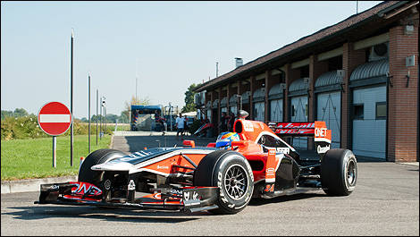 Robert Wickens, Marussia Virgin Racing Varano Italy