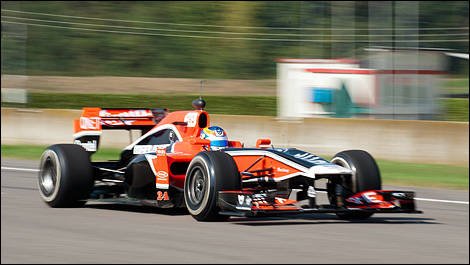 Robert Wickens, Marussia Virgin Racing Varano Italy