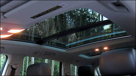 2011 Audi Q7 sunroof