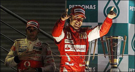 Fernando Alonso avait gagné le premier grand prix de Corée du Sud en 2010 sur Ferrari. (Photo: WRi2)