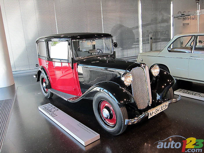 1933 BMW 303 - the first to use the signature kidney grill which has since become the hallmark of the BMW brand. (Photo: Lesley Wimbush/Auto123.com)