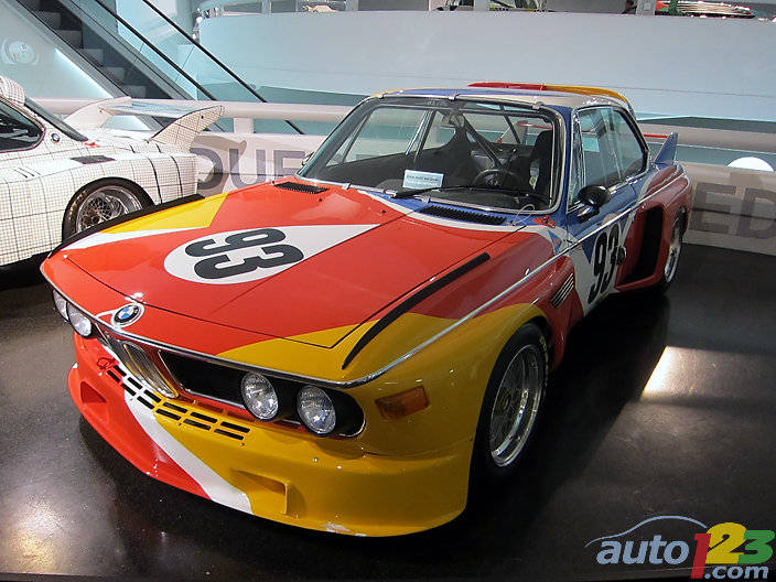 BMW 3.0 CSL - Created by American Sculptor Alexander Calder shortly before he died in 1976. (Photo: Lesley Wimbush/Auto123.com)