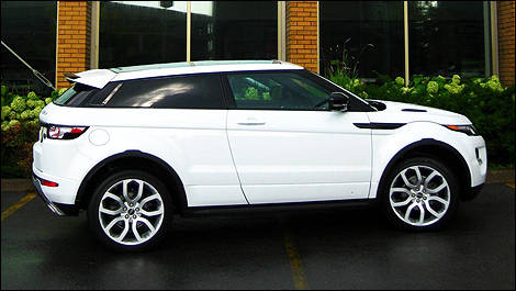 Range Rover Evoque 2012 vue côté droit