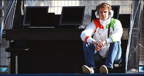 Nico Hulkenberg, Force India. (Photo: WRi2)