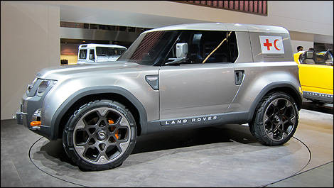 Land Rover Defender DC100 Concept left side view