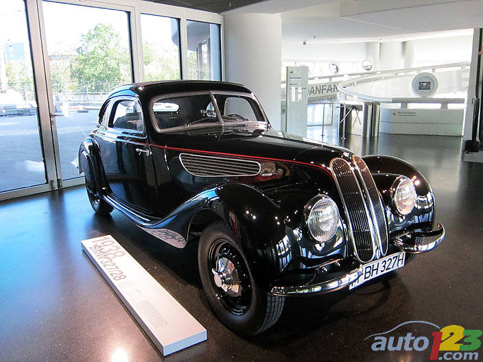 1938 BMW 327/28 - First launched as a cabriolet, it was later joined by the coupe. One of the most desirable sports cars of its day - particularly among leaders of the German Third Reich. (Photo: Lesley Wimbush/Auto123.com)