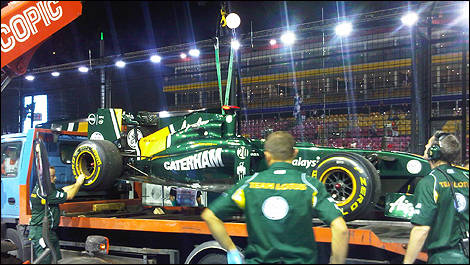 La Lotus de Heikki Kovalainen
