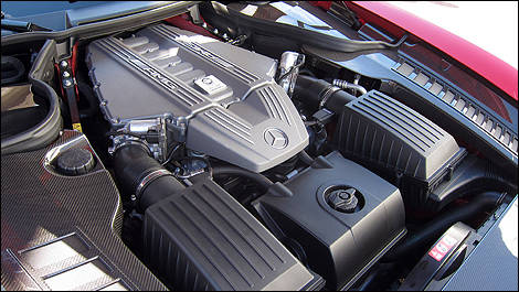 2012 Mercedes-Benz SLS AMG Roadster engine
